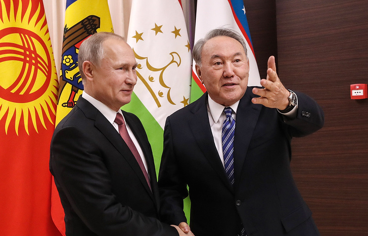 Putin, Nazarbayev discuss results of Sochi Syrian Congress