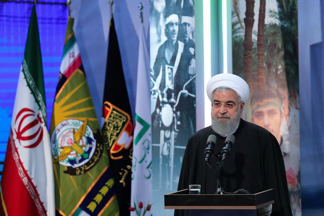 Pres. Rouhani: Iranians led Islamic Revolution, Holy Defence only by relying on God