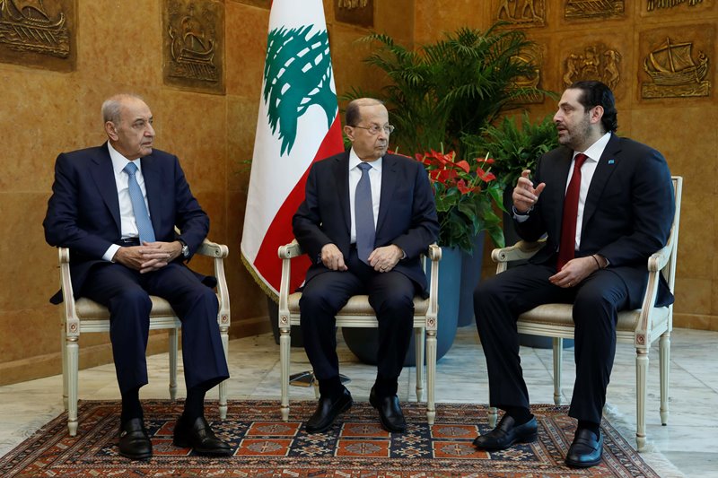 الرئاسة اللبنانية ترفض التهديدات الاسرائيلية وتصدر بيانا بعد اجتماع الرؤساء الثلاثة