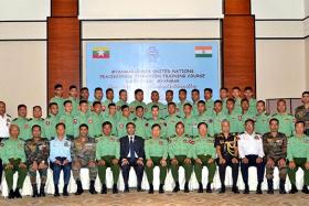 ျမန္မာႏွင့္ အိႏၵိယတပ္မေတာ္ ကုလၿငိမ္းခ်မ္းေရးထိန္းသိမ္းမႈသင္တန္းဖြင့္လွစ္
