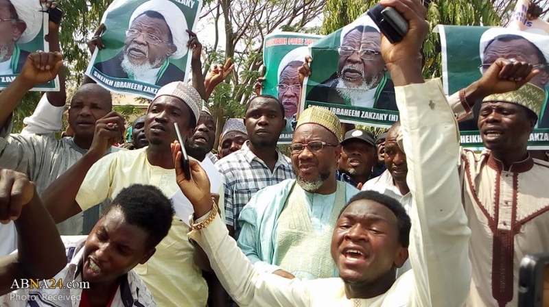 "Free Zakzaky" protest in Abuja on 9th Feb 2018