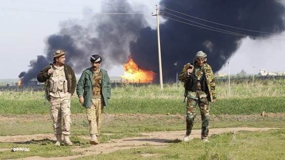 قائد بالبيشمركة يهدد حكومة كردستان بالاستيلاء على صهاريج النفط في حال عدم دفع الرواتب