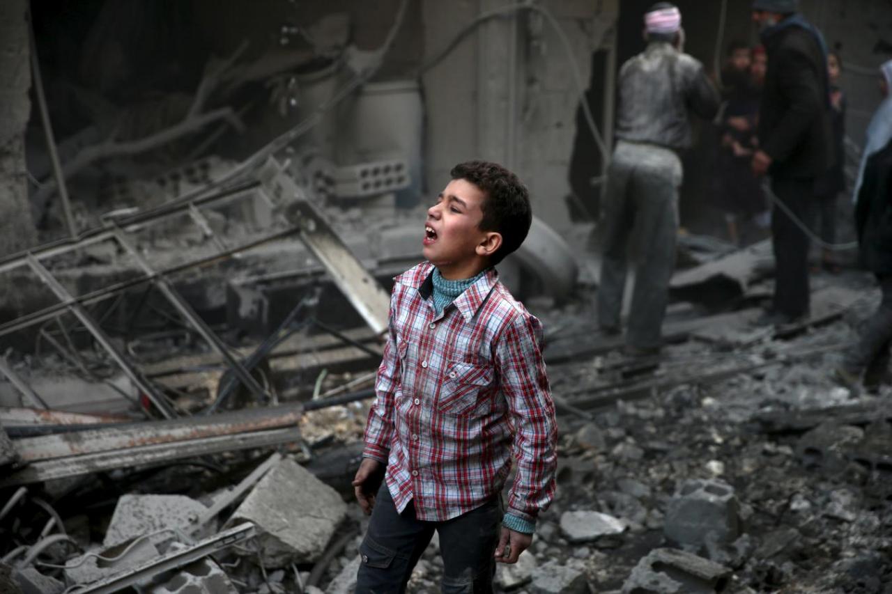 Over 350 million children living in conflict zones