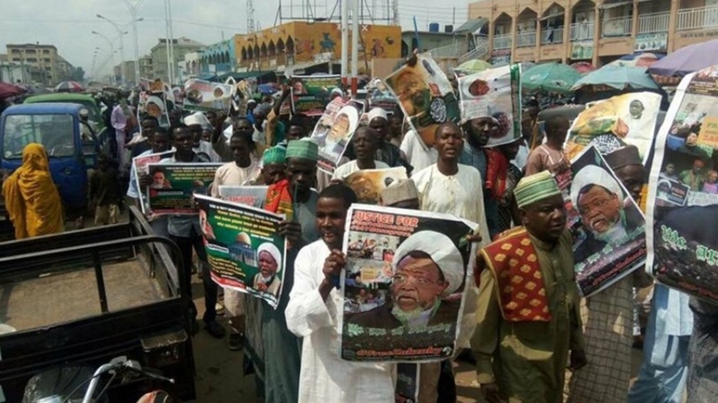 An Gudanar Da Gagarumar Zanga-Zangar Neman Sakin Sheikh El-Zakzaky A Najeriya