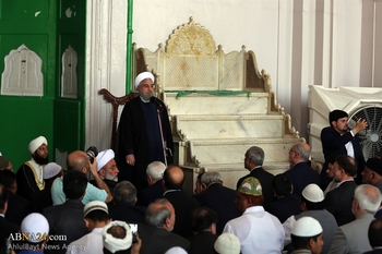 Di India, Rouhani Serukan Persatuan Umat Islam
