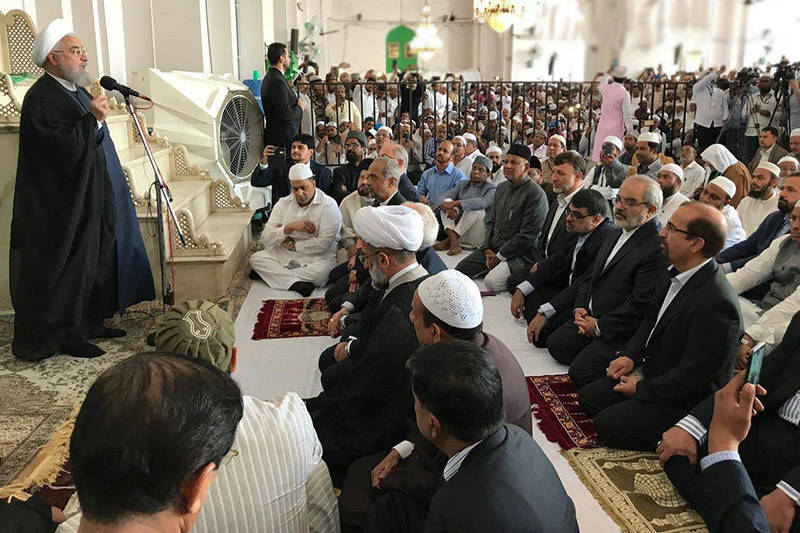 اسلامی جمہوریہ ایران کے صدر ڈاکٹر حسن روحانی کا دورہ ہند (۲)