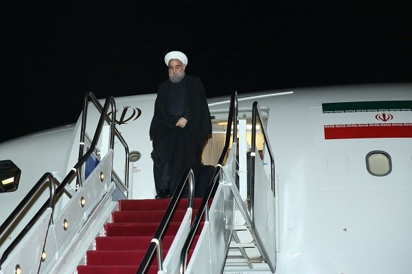 صدر حسن روحانی دہلی پہنچ گئے