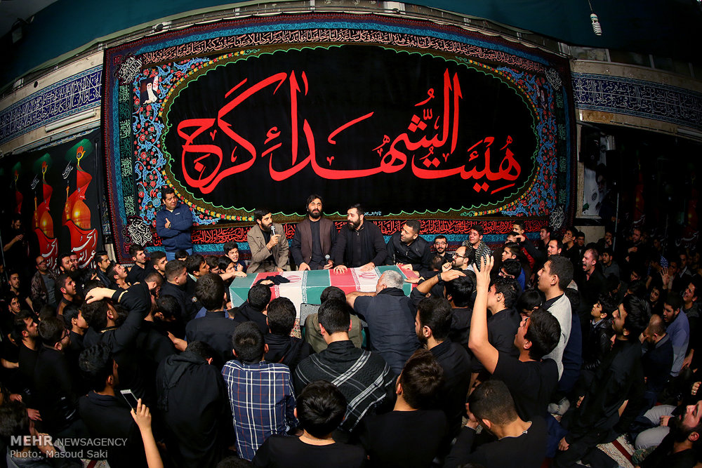تصویری رپورٹ: حضرت فاطمہ زہرا(س ) کی شہادت کی مناسبت سے مجلس عزا