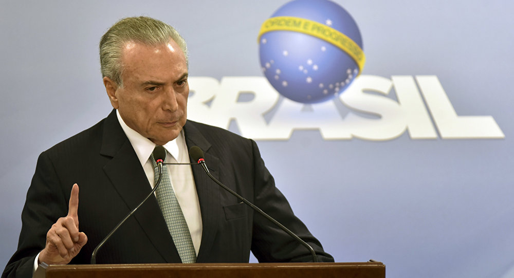 'A desordem é a pior das guerras', diz Temer sobre o Rio de Janeiro