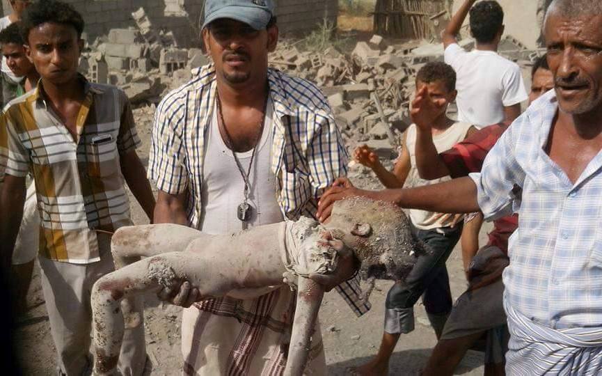 شهيد و3 جرحى ومفقودان في غارة للعدوان على مديرية التحيتا بالحديدة اليمنية