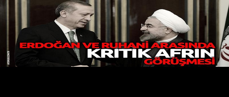 Cumhurbaşkanı Erdoğan Ruhani ile görüştü