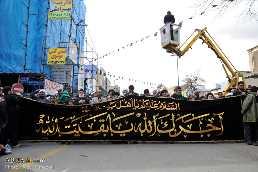تصویری رپورٹ: قم میں حضرت زهرا(س) کی شہادت کی مناسبت سے شام غریباں منائی گئی