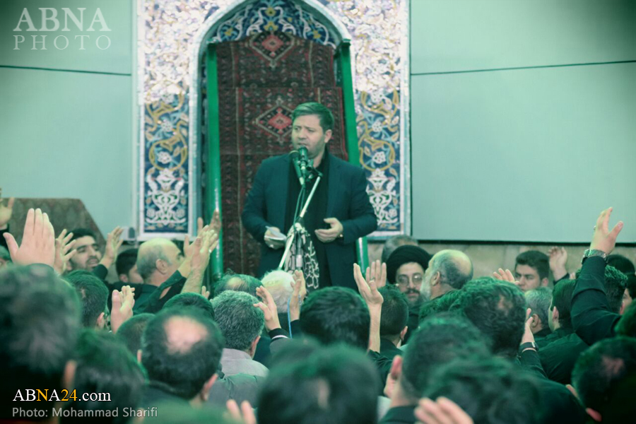 تصویری رپورٹ: تہران میں بی بی دو عالم کی شہادت کی مناسبت سے شام غریباں منائی گئی