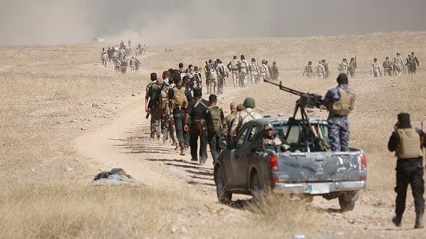 الحشد الشعبي يعلن عن إحباط عملية تسلل انتحاريين من الاراضي السورية الى العراقية