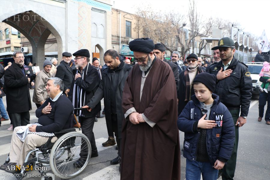 “Caminata Popular en Tabriz por la Conmemoración del Aniversario del Martirio de Fátima az-Zahra (P)”