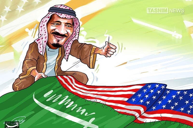 کاریکاتیر/ العلاقات الأمريكية والسعودية !