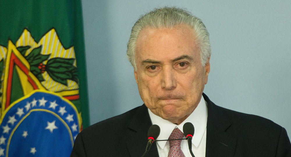 Temer diz que não buscará reeleição