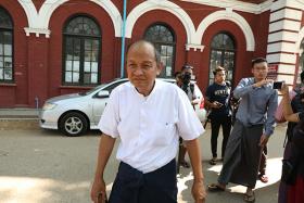 ေအာင္ဝင္းထြန္း က်ပ္သိန္း ၅၀၀ ျဖင့္ အာမခံရ