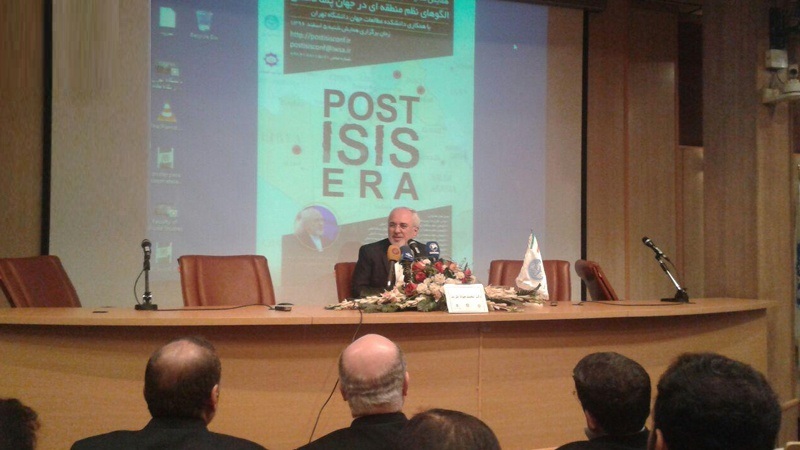 Iran's Zarif calls for regional coop. in fight against extremism, terrorism