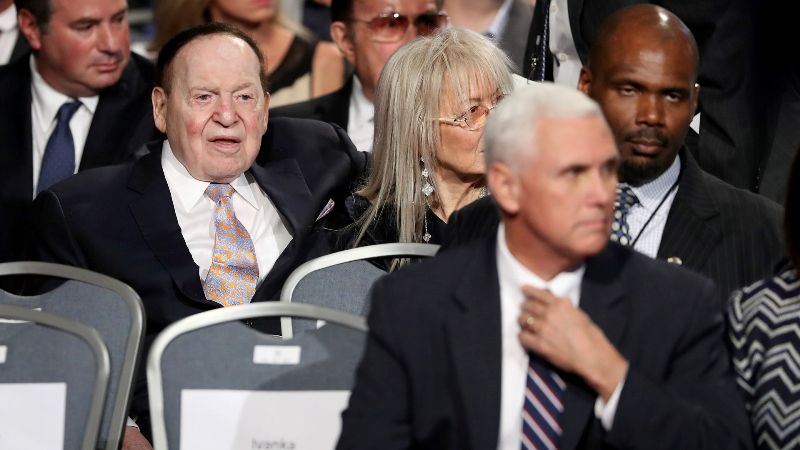 Zionist Billionaire Sheldon Adelson willing to fund Jerusalem embassy