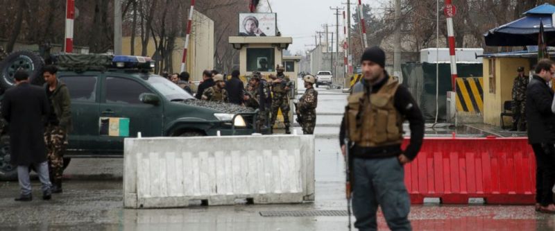 Suicide bomber kills 2 in Afghan capital near US Embassy