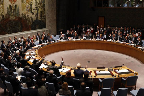 国連安保理、シリア停戦決議を採択