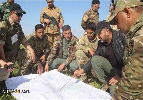 الحشد الشعبي يشرع بعملية تفتيش شرقي سامراء+ (صور)