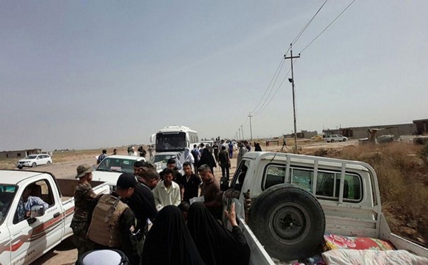 560 عائلة تعود لمركز قضاء الحويجة بعد تحريرها من داعش الوحشي