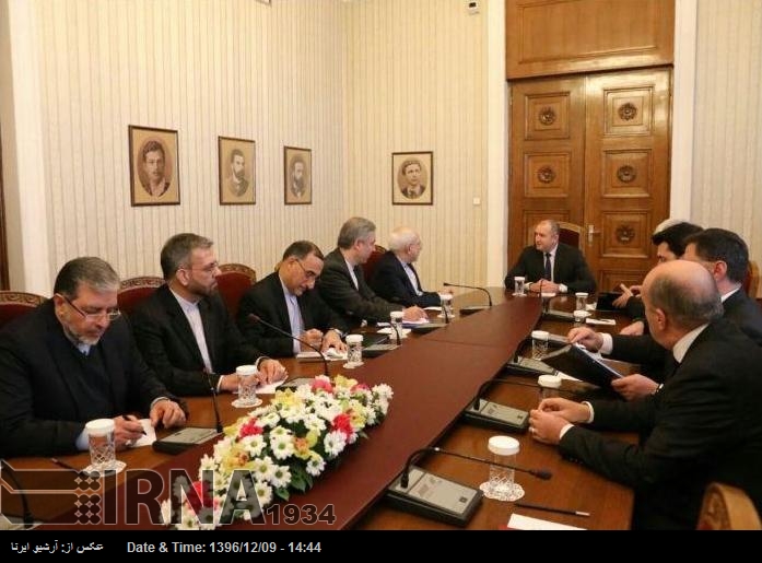 مشرق وسطی میں امن کیلئے ایرانی کردار قابل قدر ہے: بلغاریائی صدر