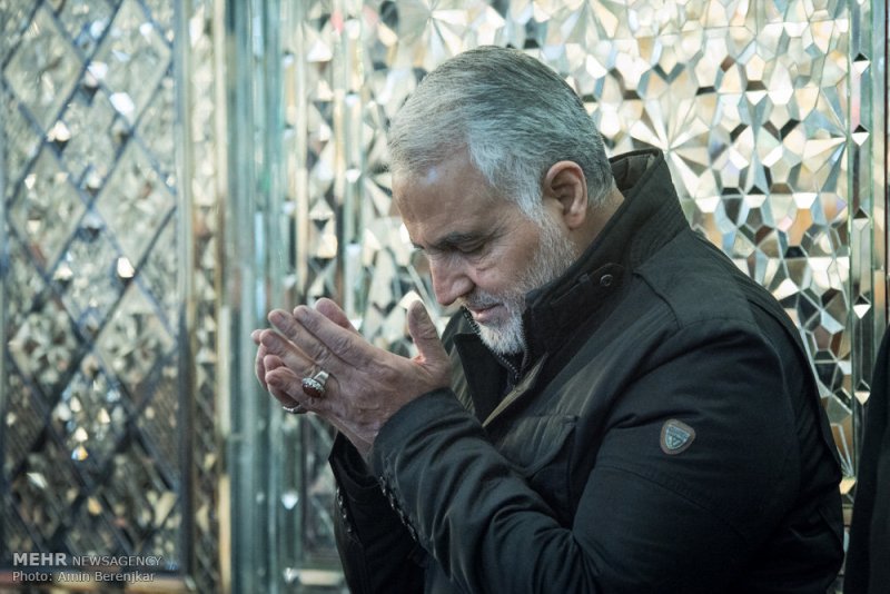 Rouhani & Larijani hail Qasem Soleimani's selfless efforts