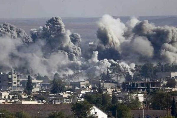 シリア東部　有志連合軍の攻撃により民間人２４人が死亡