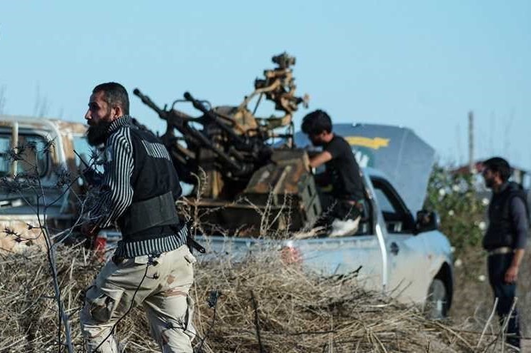 المسلحون يستهدفون الممر الآمن لخروج المدنيين من الغوطة بريف دمشق