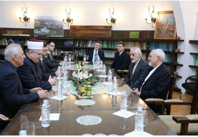 Zarif visits Croatian Islamic Community
