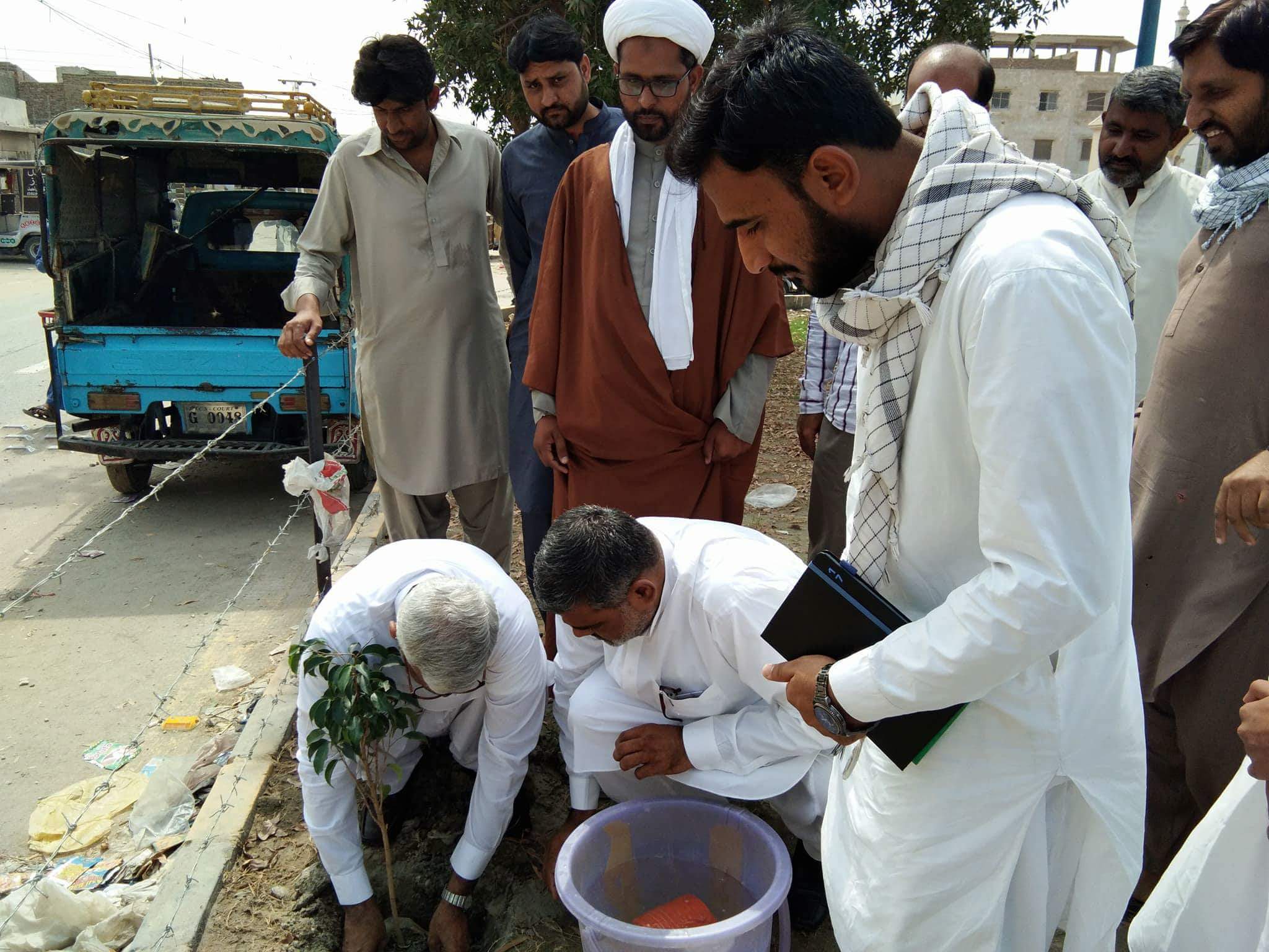 تصویری رپورٹ/ اصغریہ علم و عمل تحریک پاکستان کی شجرکاری مہم