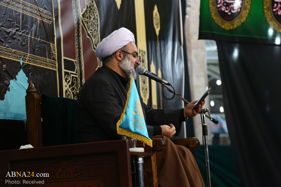 تقرير مصور/ مراسم عزاء بمناسبة وفاة السيدة "ام البنين" (ع) في مسجد جمكران المقدس