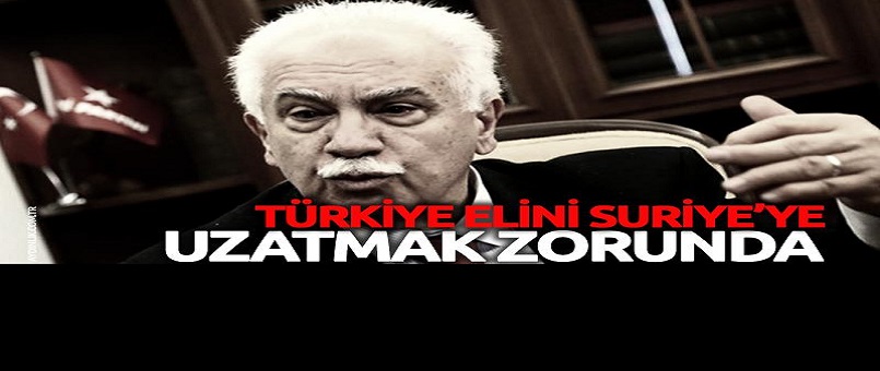 'Türkiye elini Suriye'ye uzatmak zorunda'