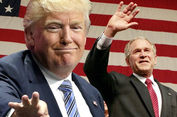 Invading Iraq 'the single worst decision ever made' - Trump hits Bush