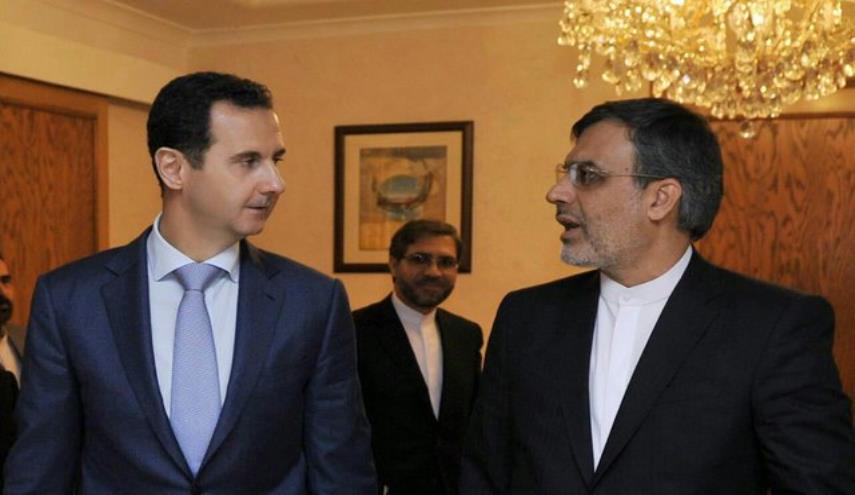 Syrian President, Iranian official discuss issues of interest