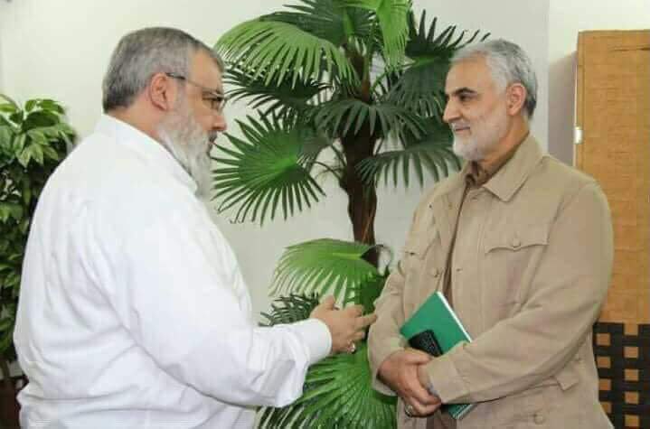 صورة نادرة للواء قاسم سليماني مع الأمين العام لحزب الله السيد حسن نصر الله