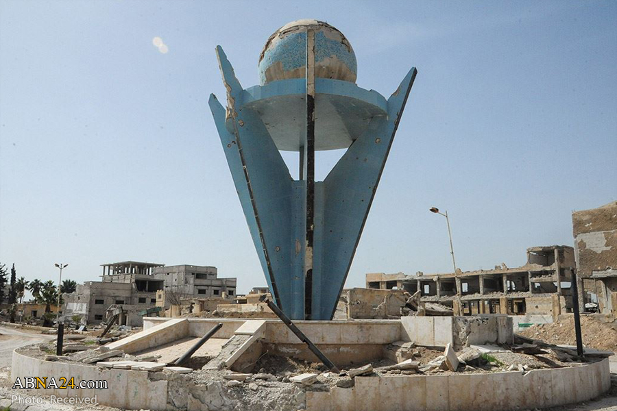 تقرير مصور/ القوات السورية تحرر مدينة "النشابية" في ريف دمشق من المسلحين 