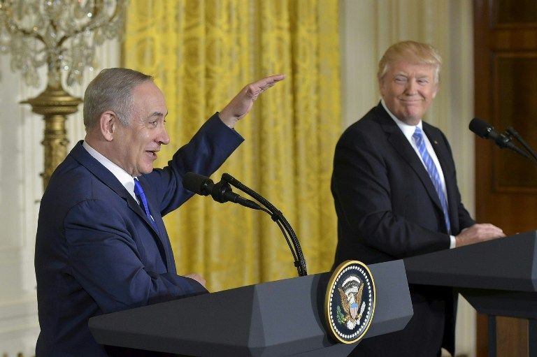 Netanyahu visits U.S. for Trump, AIPAC