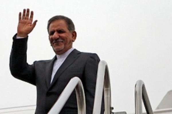ایران کے نائب صدر اسحاق جہانگیری عراق روانہ ہوگئے