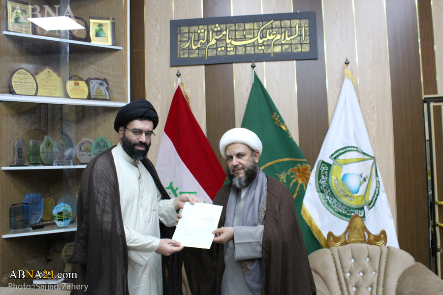 رسالة تهنئة الأمين العام للجمع العالمي لأهل البيت (ع) إلى نائب الأمین العام للمزارات المقدسة في العراق