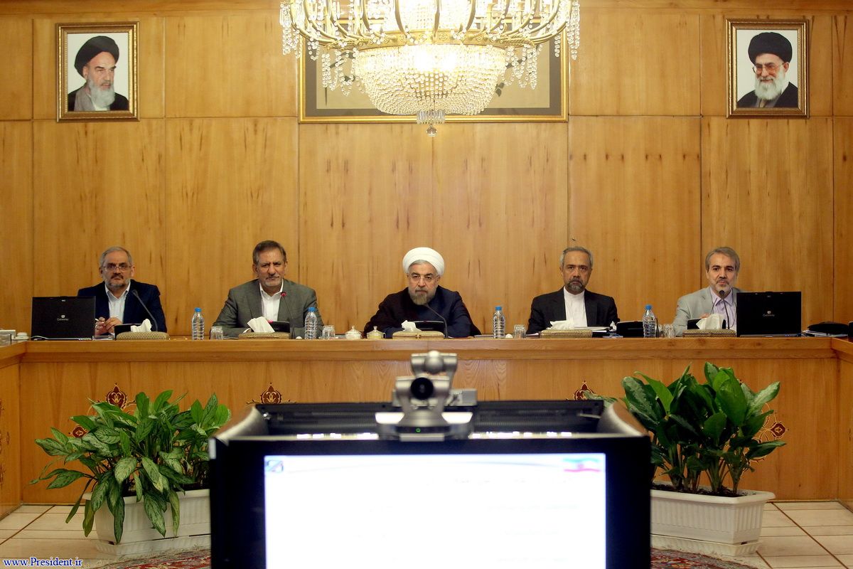 الرئيس الايراني: اسلحة ايران الدفاعية هي لترسيخ الامن