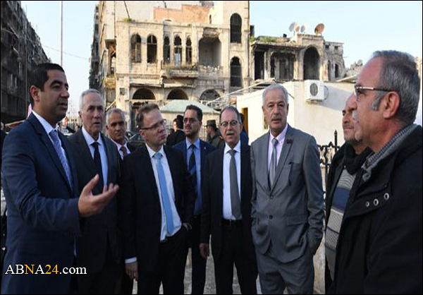 وفد "برلماني ألماني" من حلب: الإعلام الغربي لا ينقل حقيقة ما يجري