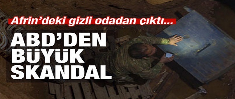 Gizli odadan çıktı!