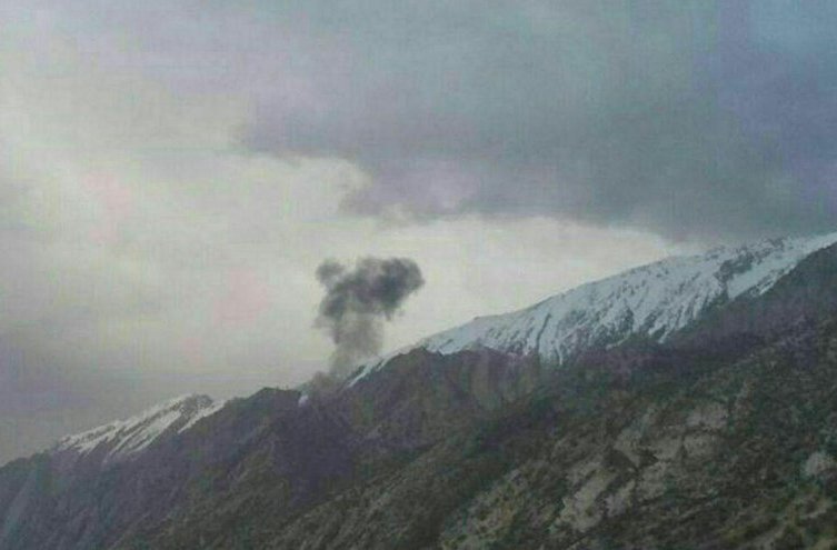 تحطم طائرة تركية في جنوب غرب ايران