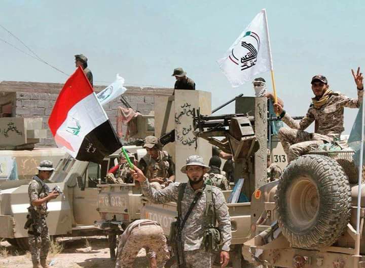 الحشد الشعبي يواصل تقدمه جنوب غرب كركوك وطيران الجيش يعالج اهدافا لداعش