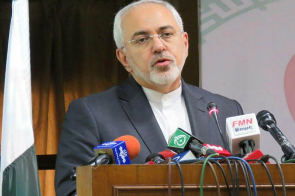 イラン外相、「近隣諸国や地域の安定と安全はイランの安全」