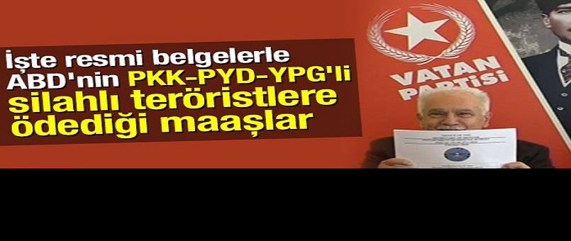 ABD'nin PKK-PYD-YPG'li silahlı teröristlere ödediği maaşlar